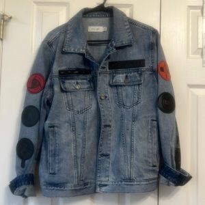 Coach x Michael B Jordan Denim Naurto inspired denim jacket